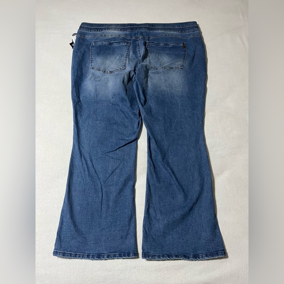 NWT‎ Democracy Ab Solution 46x30 High Rise Itty Bitty Boot Jeggings Stretch 23W - Picture 7 of 9